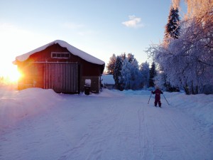 Joulureissu mummolaan